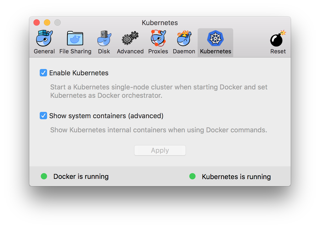 docker for mac kubernetes disk pressure